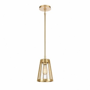 Elk Home Open Louvers 1 - Light Pendant in  Champagne Gold - 1 of 4