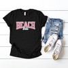Simply Sage Market Women's Beach Babe Distessed Short Sleeve Graphic Tee - 3 of 3