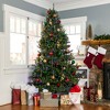 Best Choice Products 7.5ft Pre-Lit Hinged Artificial Fir Christmas Tree w/ 700 LED Lights, 7 Light Sequences - 2 of 4