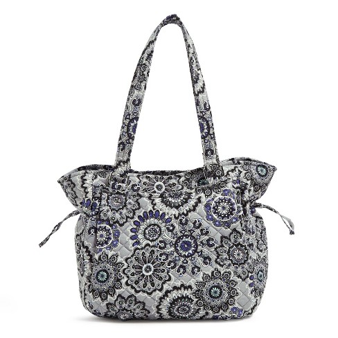 Vera Bradley Women's Cotton Glenna Satchel Tranquil Medallion : Target