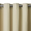 Elrene Connor Solid Indoor/Outdoor Single Window Curtain for Patio, Pergola, Porch, Cabana, Deck, Lanai - Elrene Home Fashions - image 3 of 4