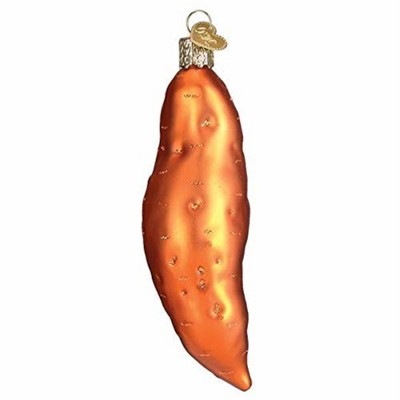 Old World Christmas Glass Blown Ornament for Christmas Tree, Sweet Potato