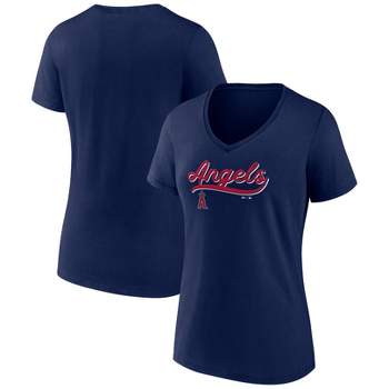 MLB Los Angeles Angels Women's V-Neck Core T-Shirt