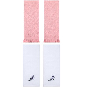 REGALWOVEN 4 Pcs Bathroom Decor Cotton Soft Absorbent Floral Embroidered Hand Towel 13" x 29" - 1 of 4