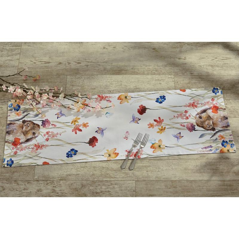 Enchantment Bunny Table Runner 14X42, 2 of 3