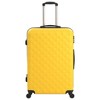 vidaXL Hardcase Trolley Set 3 pcs Yellow ABS - 3 of 4
