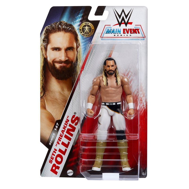 WWE Main Event 147 Seth Rollins Action Figure, 1 of 4
