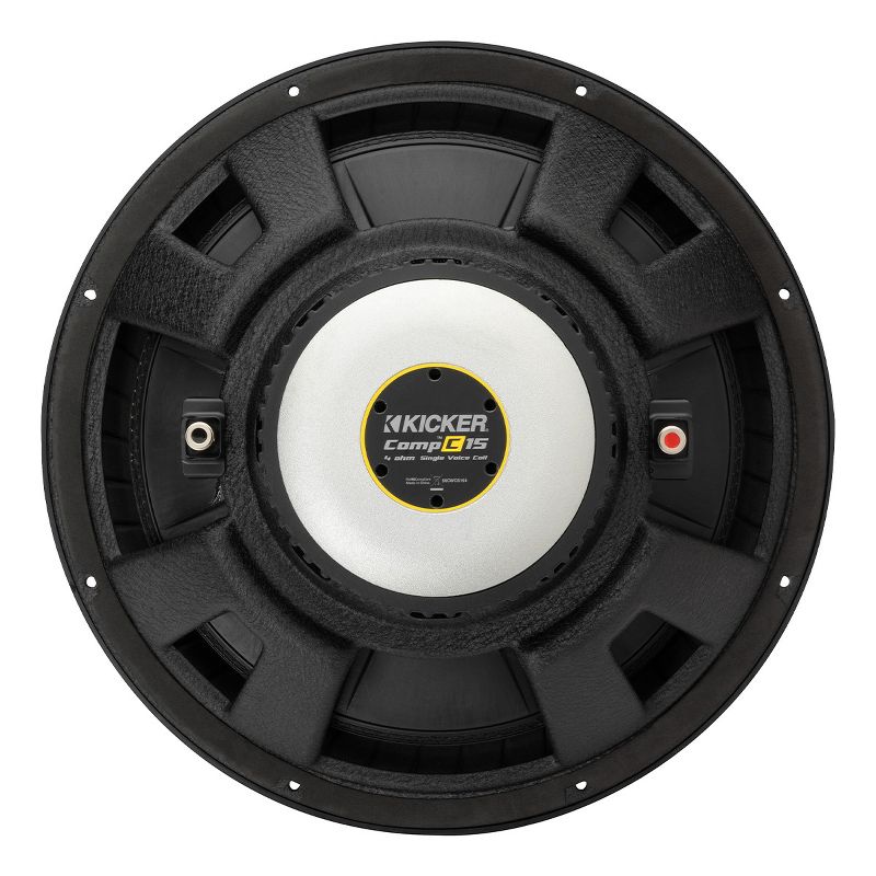 Kicker 50CWCS154 15" CompC 4ohm SVC Subwoofer, 2 of 9