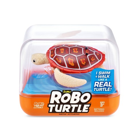 Robo Turtle Robotic Swimming Turtle Pet Toy - Orange By Zuru : Target