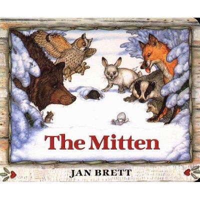 The Mitten by Jan Brett (Board Book)