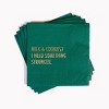Pretty Alright Goods 20ct 'Milk and Cookies? I Need Something Stronger' Cocktail Napkins - 2 of 3