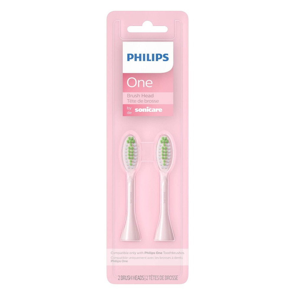 Photos - Toothbrush Head Philips Sonicare  - Pink - 2ct