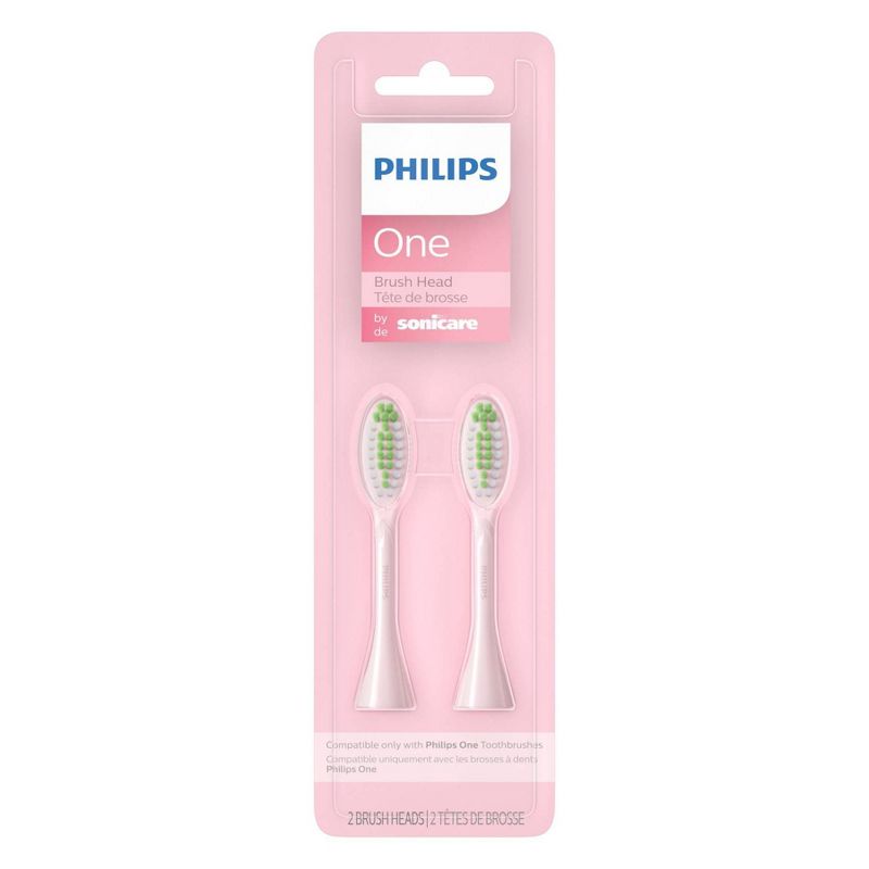 Philips One by Sonicare Replacement Electric Toothbrush Head - 2pk, 1 of 8