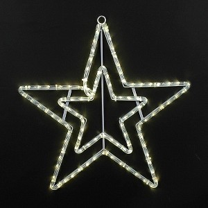 Novelty Lights Warm White Holiday Star LED Rope Light Motif - 1 of 1