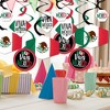 Big Dot of Happiness Viva Mexico - Mexican Independence Day Party Hanging Decor - Party Decoration Swirls - Set of 40 - 2 of 4