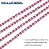 Unique Bargains Bags Clothing Decoration Crystal Rhinestone Sew on Close Claw Chain Trim - 3 of 4