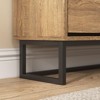 Large Rattan Shoe Storage Cabinet with 4 Flip Drawers - 4 of 4