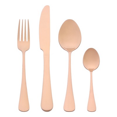 REGALWOVEN Stainless Steel Durable Rust-Proof Corrosion Resistant Flatware Set 24 Pcs 1 Set