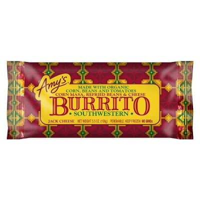 Amy's Southwestern Frozen Burrito - 5.5oz
