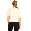 Junk Food Womens Budwiser Stars Cropped Graphic T-Shirt, White, Large - 3 of 4