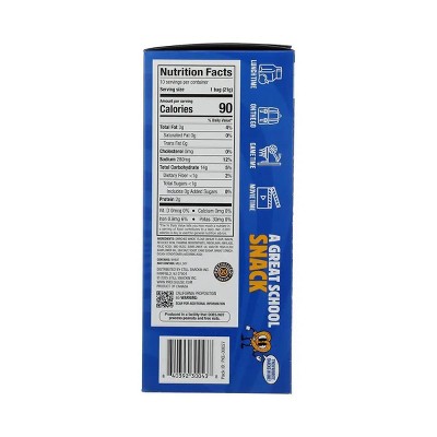Pretzelized Sea Salt Crackers - 7.5oz/10ct