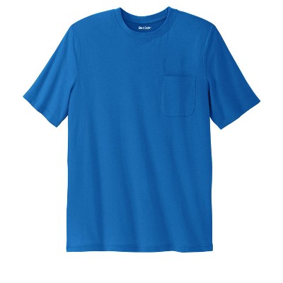 KingSize Shrink-Less Lightweight Pocket Crewneck T-Shirt