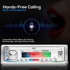 Bluetooth Marine Stereo Receiver for Streaming with AM/FM, USB, AUX, SD Card Reader, 4x25W Power, Remote Control - 4 of 4