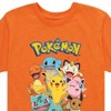 Boys' - Pokémon - Pikachu Eevee Jigglypuff Charmander Squirtle Bulbasaur Meowth Short Sleeve Graphic T-Shirt - 2 of 4