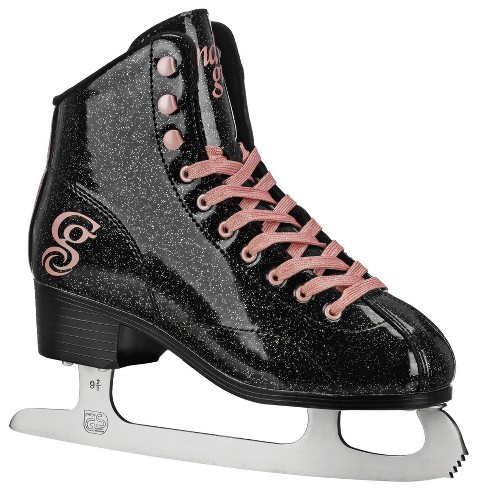 Lake Placid Candi Grl Sabina Women's Ice Skate Black/Rose Gold - Size 8