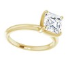 Pompeii3 5Ct Asscher Solitaire Moissanite Engagement Ring in White Yellow or Rose Gold - 3 of 4
