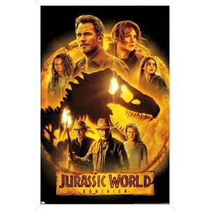 Trends International Jurassic World: Dominion - Group One Sheet Framed Wall Poster Prints - 1 of 4