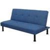 AndMakers 64 in. Linen Twin Size Sofa Bed - 2 of 4