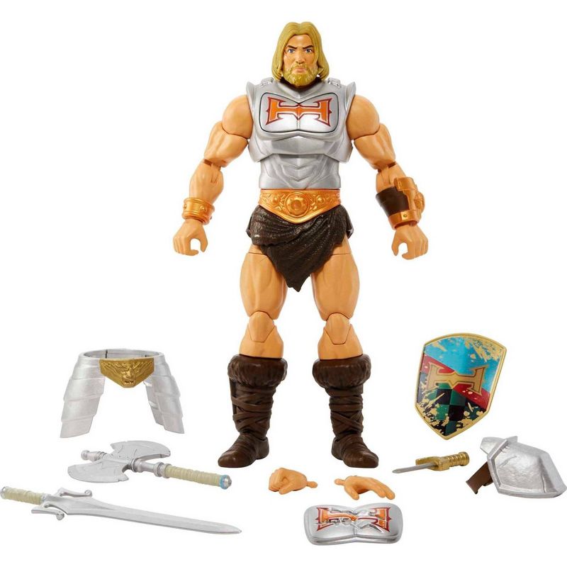Masters of the Universe Masterverse Battle Armor He-Man Action Figure, 1 of 7