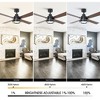 VACZON Modern Smart LED Ceiling Fan with Remote and Lights - 4 of 4