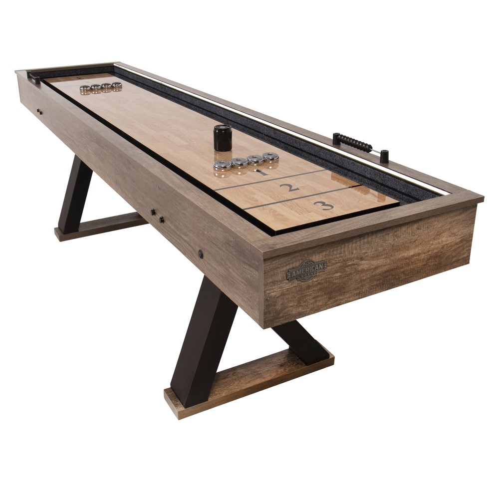 American Legend 9' Kirkwood Shuffleboard with Bowling