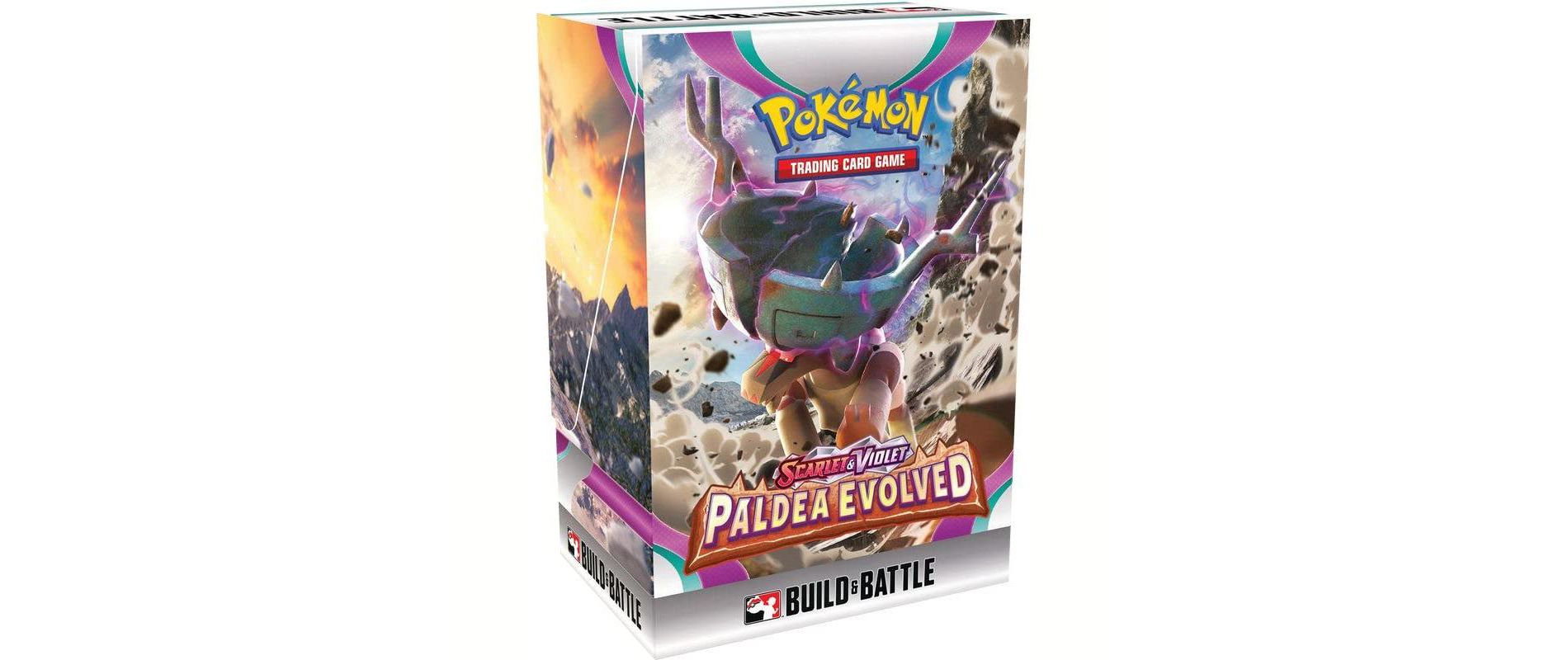 Pokemon TCG SV2 Scarlet & Violet Paldea Evolved Build & Battle Box
