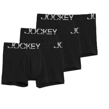 Jockey Men's ActiveStretch 4" Boxer Brief - 3 Pack