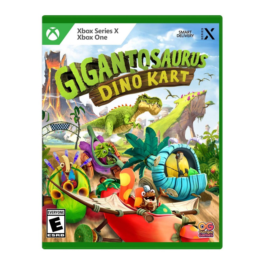 Photos - Game Microsoft Gigantosaurus Dino Kart - Xbox Series X/Xbox One 