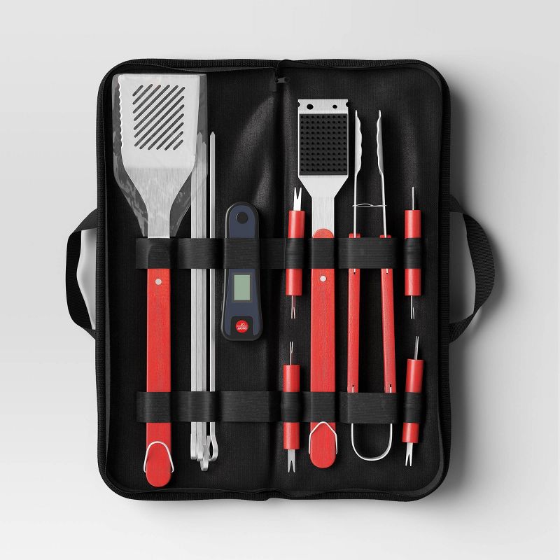 17pc BBQTool Set with Zipper Case in Black - Room Essentials&#8482;, 3 of 6