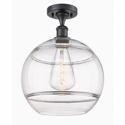 Rochester - 1 Light Semi-Flush Mount In Industrial Style-14.63 Inches Tall and 12 Inches Wide