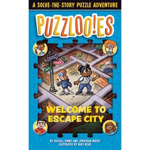 Puzzlooies! Welcome to Escape City - by  Russell Ginns & Jonathan Maier (Paperback) - 1 of 1
