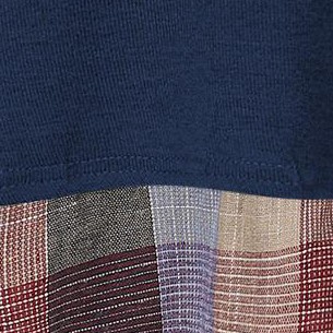 blue plaid