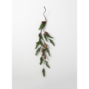 Sullivans Long Pine & Pinecone Artificial Stem 48"H Green - 1 of 3