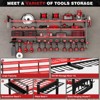 Hausource 4-Tier Large Power Tool Organizer - 12 Drill Holder, Workshop Storage Rack - 3 of 4