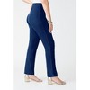 Roaman's Women's Plus Size Straight Leg Comfort Stretch Jean - 4 of 4