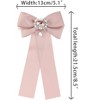 Elerevyo Women's Brooch Bowknot Costume Bow Tie with Beads - 2 of 4