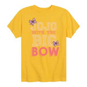 JoJo Siwa Big Bow Jojo Short Sleeve Graphic T-Shirt - Yellow - 4T - 1 of 3