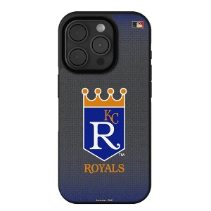 MLB Cooperstown Central Teams Linen Bump Cell Phone Case for Apple iPhone - 1 of 4