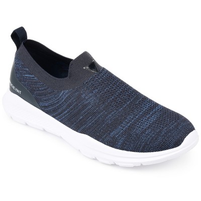 Vance Co. Mens Pierce Casual Slip-on Knit Walking Sneaker