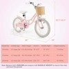Prorider 16" Kid’s Bike with Training Wheels Adjustable Handlebar Seat Handbrake Blue/Green/Pink - 3 of 4
